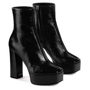 Never worn Giuseppe zanotti platform patent leather booties